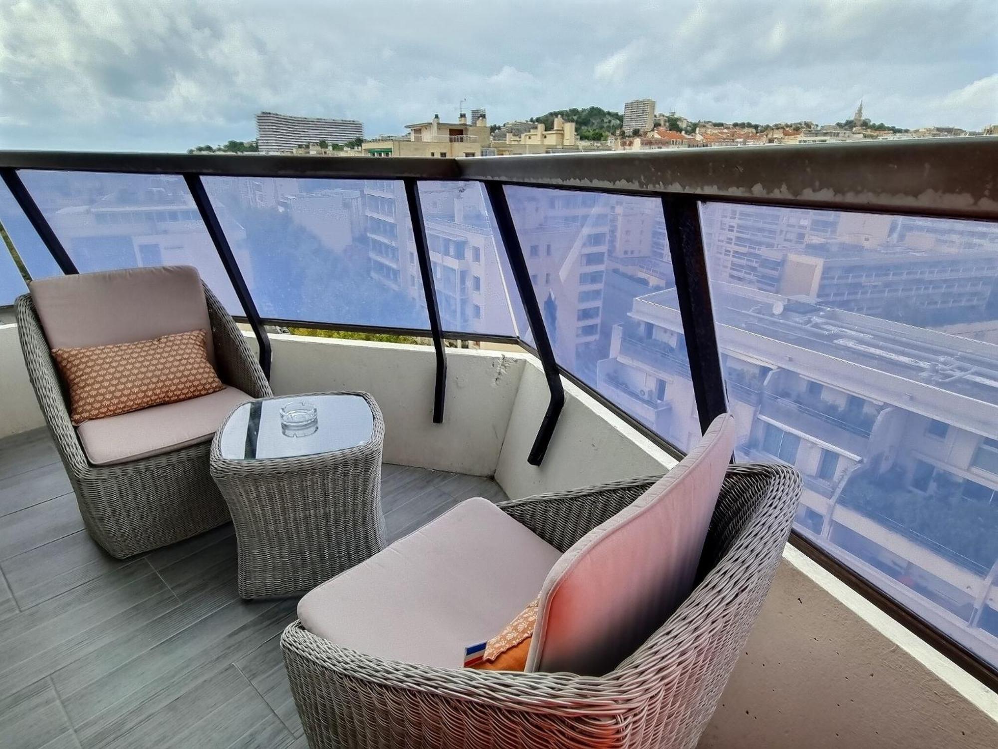 Appartement T1 Marseille Prado Chanot Plage Luaran gambar
